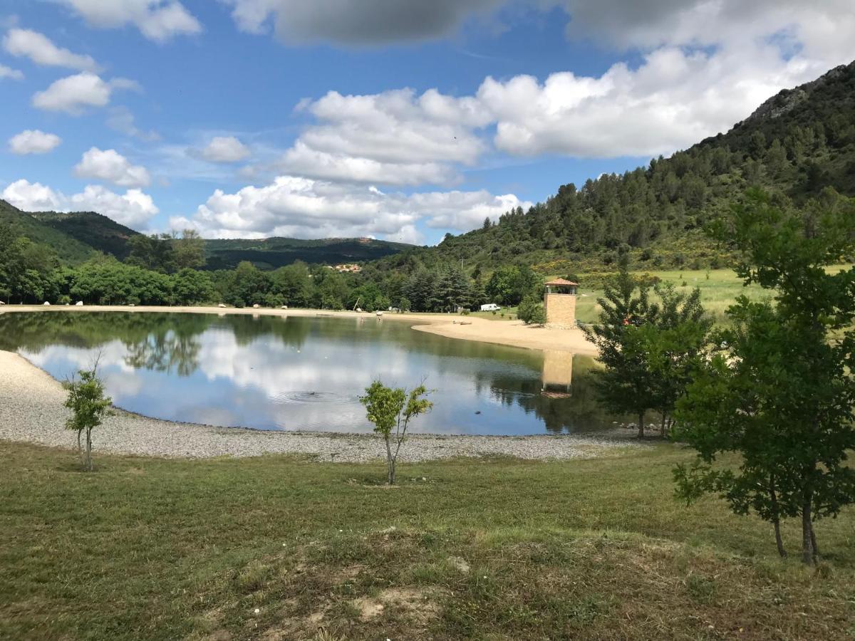 Chambre Et Salle De Bain Prive S'Ouvrant Sur Terrasse, Jardin Et Cuisine D'Ete Quillan Exteriér fotografie